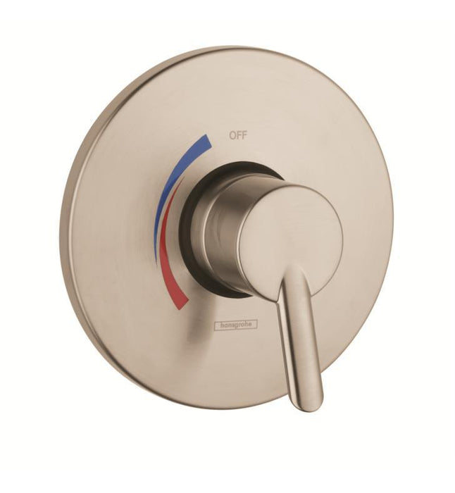 hansgrohe 04441820 Commercial S Pressure Balance Trim in Brushed Nickel