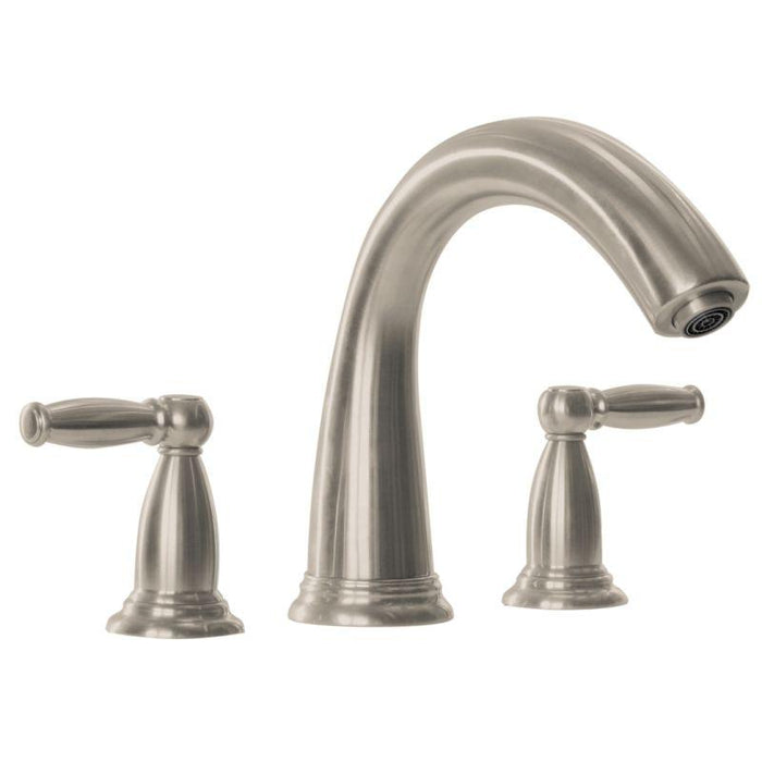 hansgrohe 06120820 Swing C 3-Hole Roman Tub Set Trim with Lever Handle in Brushed Nickel