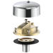 Commercial Instit Parts 061214A UR Retrofit Complete (incl. Cover, Cap, Diaphragm Guide & Pin) - Chrome