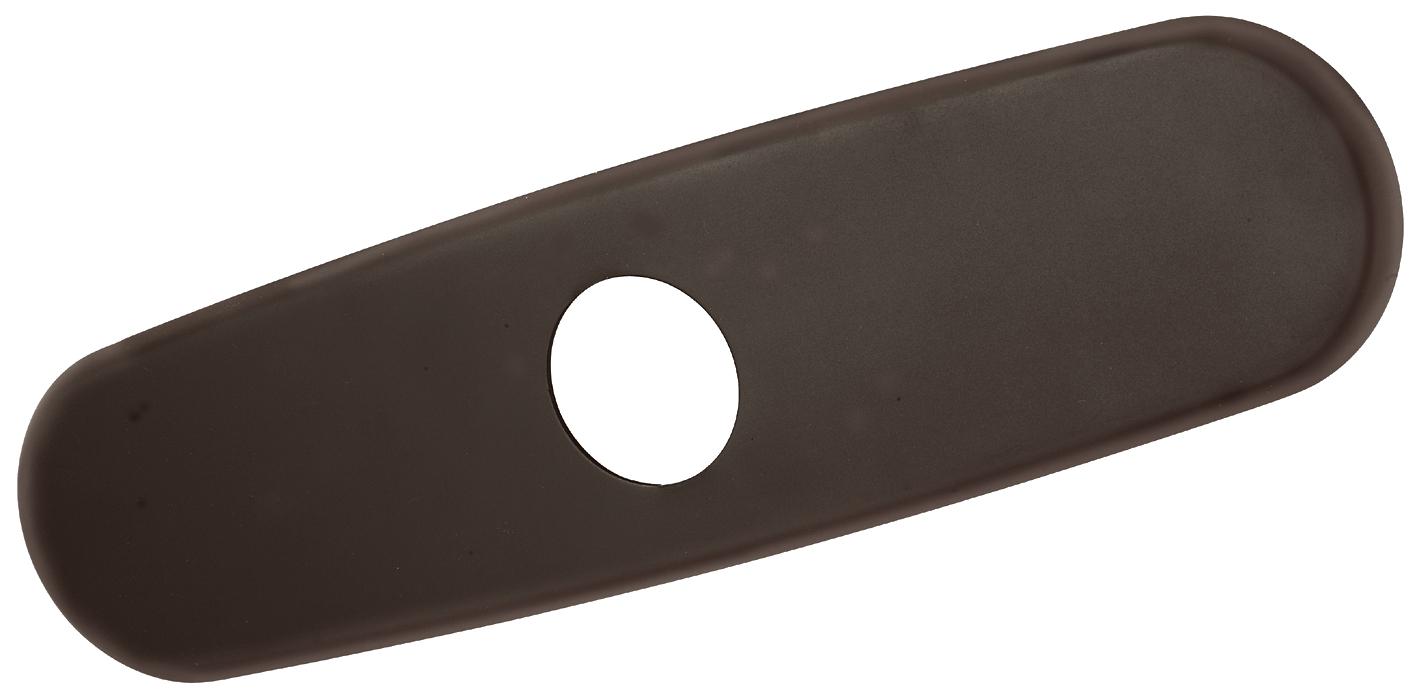 Grohe 07552 Euro 10 Inch Escutcheon Plate Used to Cover Extra Mounting Holes