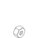 KOHLER K-1006835 Nut, Hex, .313 -24