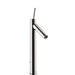 AXOR 10120001 Starck 1.2 GPM Single Hole Joystick Tall Vessel Bathroom Faucet with Drain Assembly in Chrome