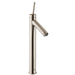 AXOR 10120821 Starck 1.2 GPM Single Hole Joystick Tall Vessel Bathroom Faucet with Drain Assembly in Brushed Nickel