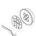 KOHLER K-1020678-L RIVERBATH(r) WITHOUT LIGHTS COVER/CB ASSEMBLY