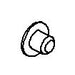KOHLER K-1031974 Screw, 10-24X.1875, Button