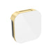 Mr. Steam 104104WH-SB White Glass Steamhead in Satin Brass