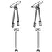 KOHLER K-1041816 HOLLOW WALL HARDWARE KIT