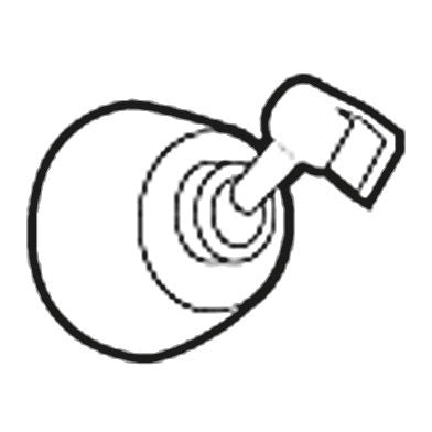 Moen Commercial 104414 Hand-Held ShowerWall Bracket Kit, 5270 Series