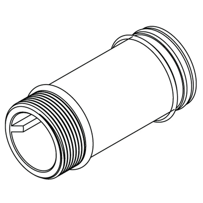 Moen Commercial 104511 4-1/2" Sloan-Moen style supply extension nipple