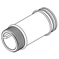 Moen 104513 5-1/2" Sloan-Moen Style Supply Extension Nipple