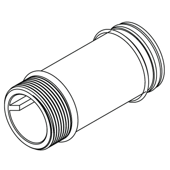 Moen Commercial 104514 6" Sloan-Moen style supply extension nipple