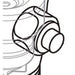 Moen 104524 Manual Override Button Flush Valve