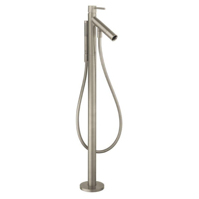 AXOR 10456821 Starck Tub Filler Faucet Free Standing with Single Function Hand Shower in Brushed Nickel