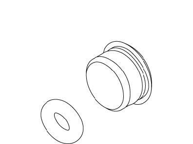 KOHLER K-1046010 PLUG BUTTON KIT