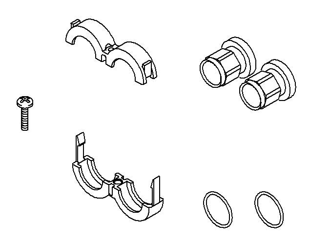 KOHLER K-1052082 OUTLET ADAPTER 1/2 NPT KIT
