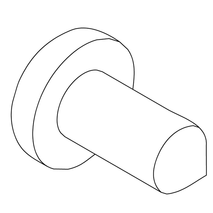 KOHLER K-1056868-A Screw, 6-20 Cr Flat Hd Cs Srd Tap