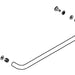 KOHLER K-1057704-01 Towel Bar Kit 24"