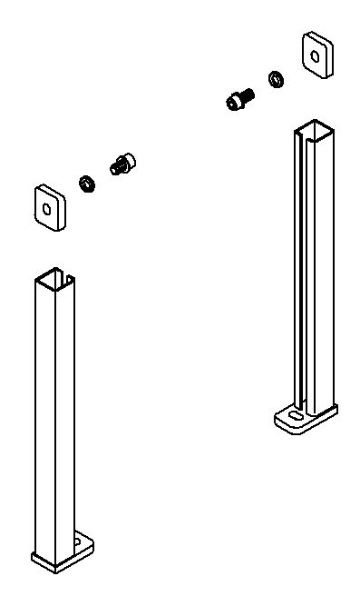 KOHLER K-1059195 Leg Assembly