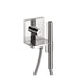 AXOR 10651001 Starck 2.5 GPM Single Function Wall Mounted Handshower Package in Chrome