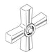 KOHLER K-1066101-A Handle, Bath Cross, Pure