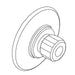 KOHLER K-1074724 Adapter, Handle
