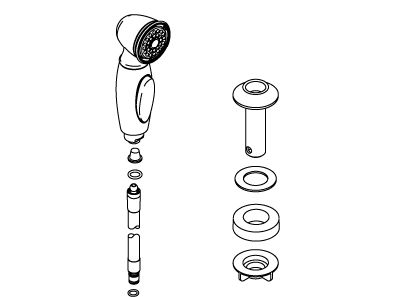 KOHLER K-1085211 Assembly-Side Spray