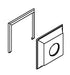 KOHLER K-1086731 Face Plate Assembly, B&S, Square