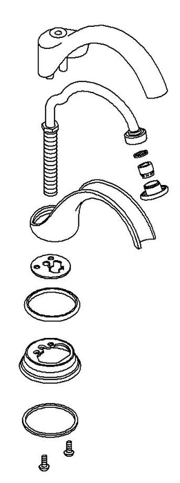 KOHLER K-1097763 Spout Kit