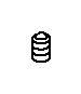 KOHLER K-1101732 Screw, Set 1/4-20