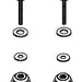 KOHLER K-1104015 Toilet Seat Hardware Kit