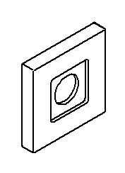 KOHLER K-1107702 Shower Arm Flange