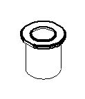 KOHLER K-1111752 Nut, Showerhead, 2.5 Gpm, China