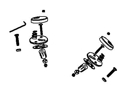 KOHLER K-1113826 Hinge Assembly