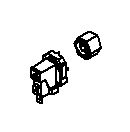 KOHLER K-1122879 Switch And Nut Kit