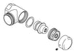 KOHLER K-1122899 Stop Valve, 3/4"