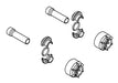 KOHLER K-1145552 SPR ADAPTERS KIT
