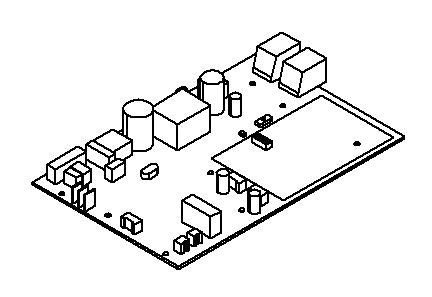 KOHLER K-1145558 SPR PCBA ON/OFF HP DUAL PROG KIT