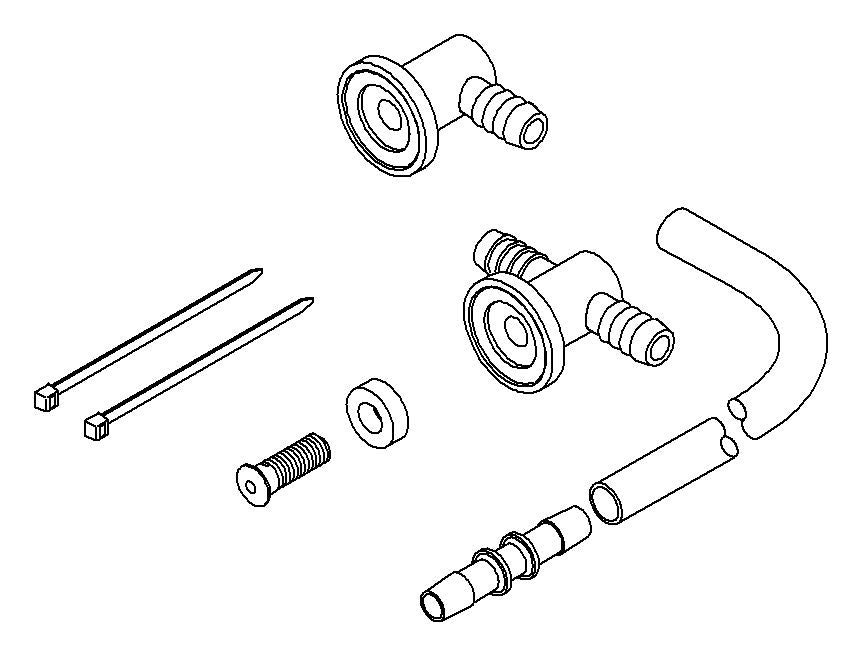 KOHLER K-1146802 Kit, Brass Airjet Service Assembly