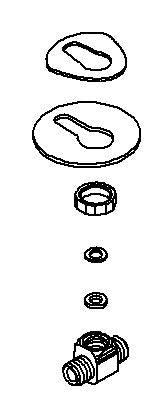 KOHLER K-1150830 Hardware Kit