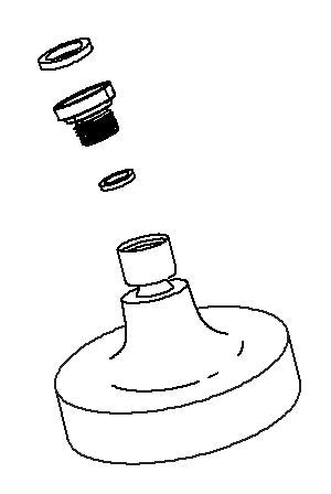 KOHLER K-1153443 Showerhead/Arm Adapter Kit