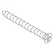 KOHLER K-1162669 Screw, 8-32 X 1.750, Flat Head