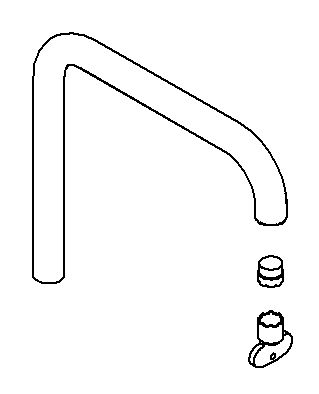 KOHLER K-1171799 Primary Spout Kit,