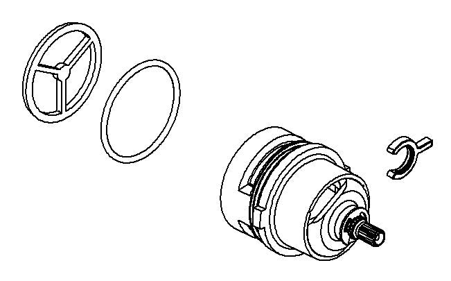 KOHLER K-1173678 Assembly, Diverter Cartridge