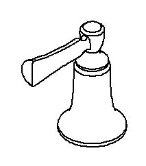 KOHLER K-1186575 Handle Assembly, Hot Side