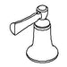 KOHLER K-1186575 Handle Assembly, Hot Side