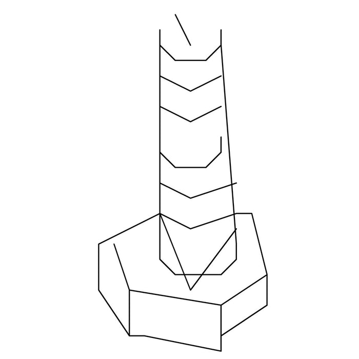 KOHLER K-1211513 Screw, 10-24 X 0.625, Round Head