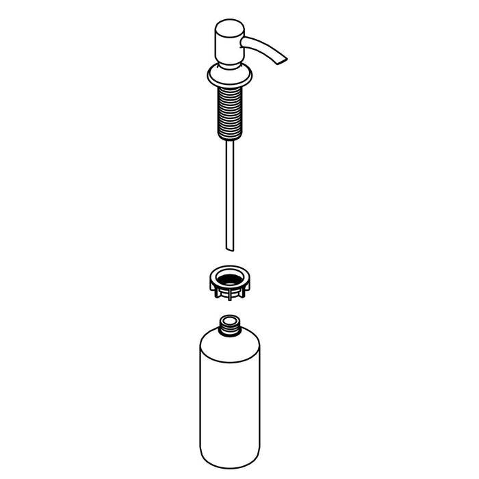 KOHLER K-1222881 Soap Dispenser Kit