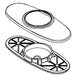 KOHLER K-1224402 Escutcheon Service Kit