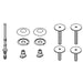 KOHLER K-1232262 Low Profile Bolt Cap Service Kit