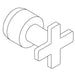 KOHLER K-1249173-CP Cross Handle Assembly